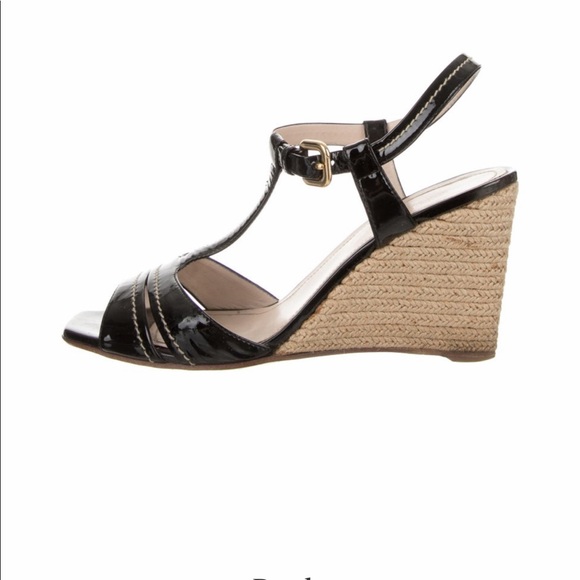 🌺Prada shoes size 38 1/2 Calzature Donna Vernice - Picture 2 of 10